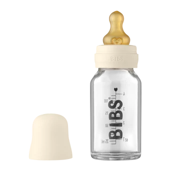 BIBS cumisüvegszett - krémfehér - 110 ml