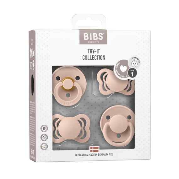 BIBS Try-it kollekció - púderrózsaszín