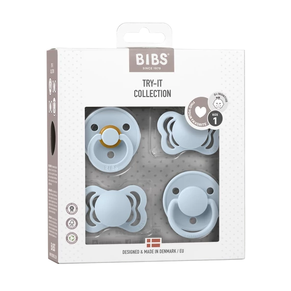 BIBS Try-it kollekció - pasztellkék