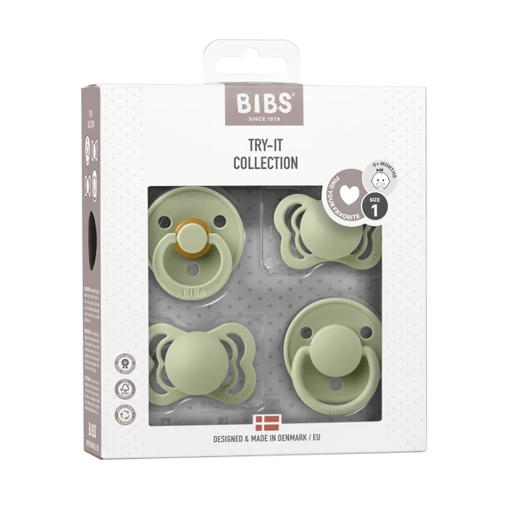 BIBS Try-it kollekció - zsálya