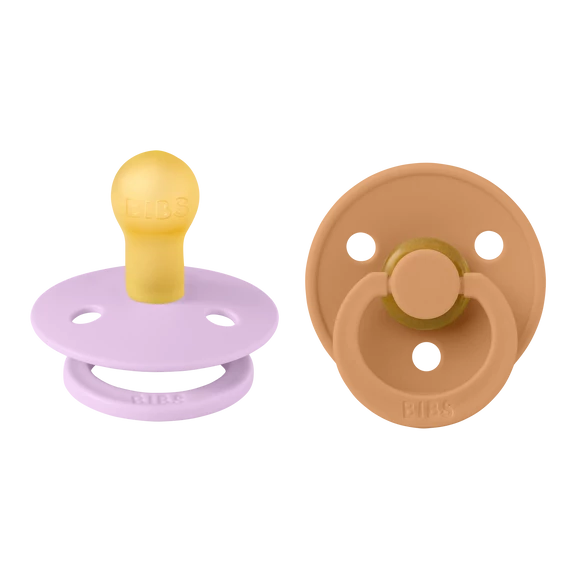 BIBS Colour 2-es szett (Viola/Sütőtök), 0-6 hó