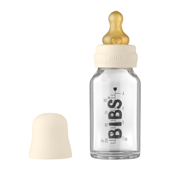 BIBS cumisüvegszett - krémfehér - 110 ml