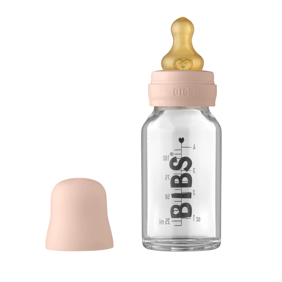 BIBS cumisüvegszett - púderrózsaszín - 110 ml