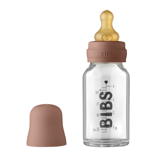 BIBS cumisüvegszett - mackó - 110 ml