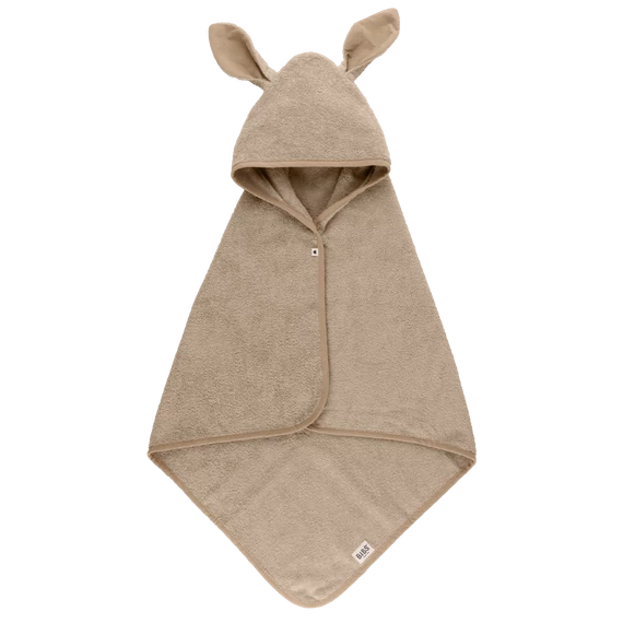 BIBS kapucnis törölköző - vanília