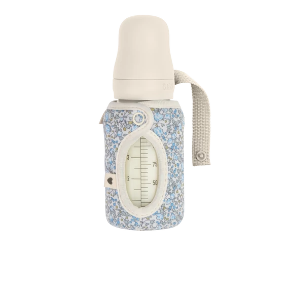 BIBS x Liberty Kis cumisüveg tok Eloise Krémfehér