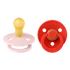 Kép 1/2 - BIBS Colour 2-es szett (Cseresznyevirág/Pirospiros), 0-6 hó