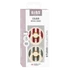Kép 2/4 - BIBS Studio Block Colour Rubint/Fenyőzöld, 0-6 hó