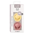 Kép 4/4 - BIBS De Lux 2-es szett (Krémsárga/Tearózsa)