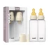 Kép 1/2 - BIBS cumisüvegszett 2 db (Krémfehér) 270 ml - natúr kaucsuk cumifejjel